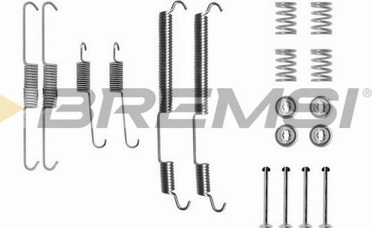 Bremsi SK0753 - Accessory Kit, brake shoes car-mod.net