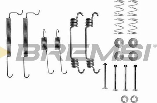 Bremsi SK0710 - Accessory Kit, brake shoes car-mod.net