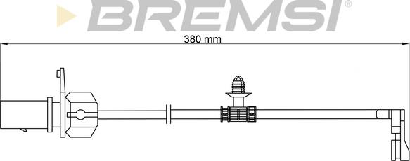 Bremsi WI0913 - Warning Contact, brake pad wear car-mod.net