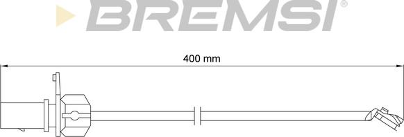Bremsi WI0921 - Warning Contact, brake pad wear car-mod.net