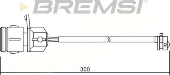 Bremsi WI0648 - Warning Contact, brake pad wear car-mod.net