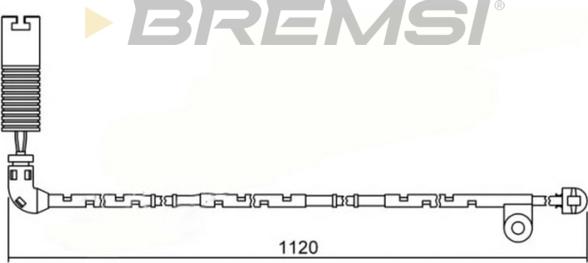 Bremsi WI0621 - Warning Contact, brake pad wear car-mod.net