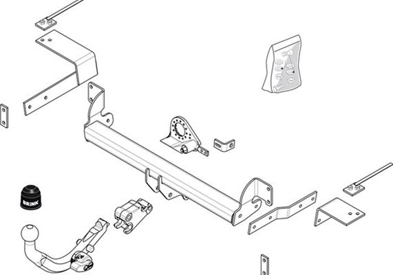 Brink 494300 - Trailer Hitch car-mod.net