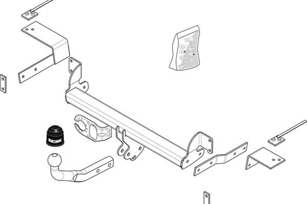Brink 494200 - Trailer Hitch car-mod.net