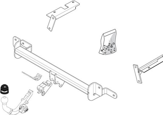 Brink 454500 - Trailer Hitch car-mod.net