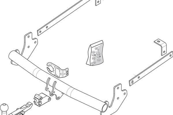 Brink 481000 - Trailer Hitch car-mod.net