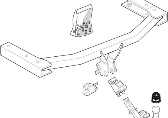 Brink 439900 - Trailer Hitch car-mod.net