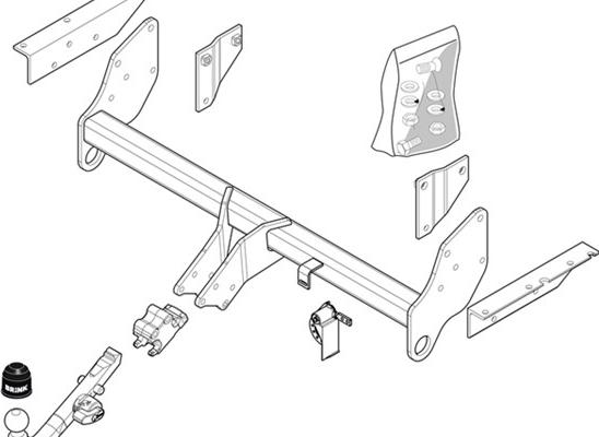 Brink 470400 - Trailer Hitch car-mod.net