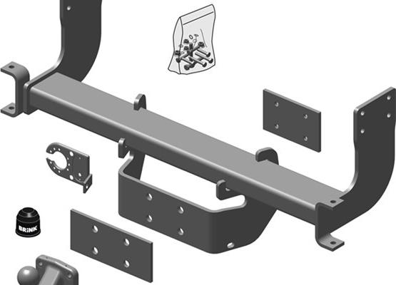 Brink 511400 - Trailer Hitch car-mod.net