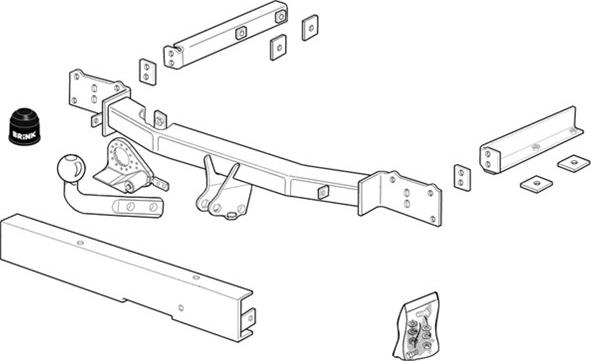 Brink 352600 - Trailer Hitch car-mod.net