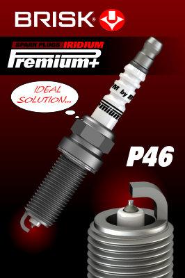 Brisk 2104 - Spark Plug car-mod.net