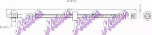 Brovex-Nelson H4490Q - Brake Hose car-mod.net