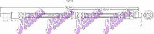 Brovex-Nelson H5840 - Brake Hose car-mod.net