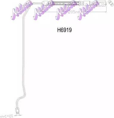 Brovex-Nelson H6919 - Brake Hose car-mod.net