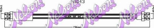Brovex-Nelson H8043 - Brake Hose car-mod.net