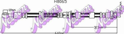 Brovex-Nelson H8065 - Brake Hose car-mod.net