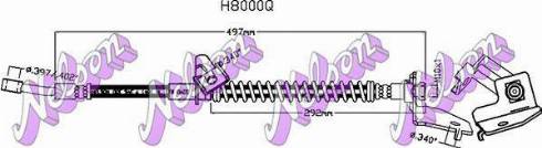 Brovex-Nelson H8000Q - Brake Hose car-mod.net