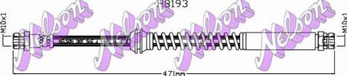 Brovex-Nelson H8193 - Brake Hose car-mod.net