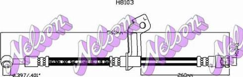 Brovex-Nelson H8103 - Brake Hose car-mod.net