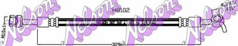 Brovex-Nelson H8102 - Brake Hose car-mod.net