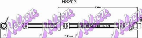 Brovex-Nelson H8203 - Brake Hose car-mod.net
