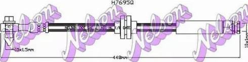 Brovex-Nelson H7695Q - Brake Hose car-mod.net