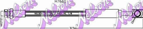 Brovex-Nelson H7660 - Brake Hose car-mod.net