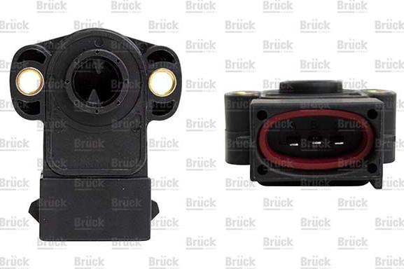 BRÜCK GERMANY 928F9B989CA - Sensor, accelerator pedal position car-mod.net