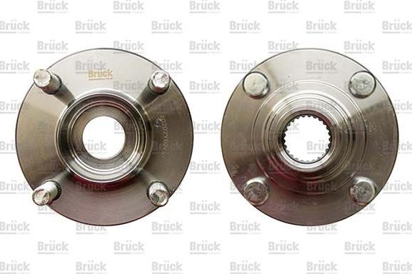 BRÜCK GERMANY 40202Y02G0 - Wheel Hub car-mod.net