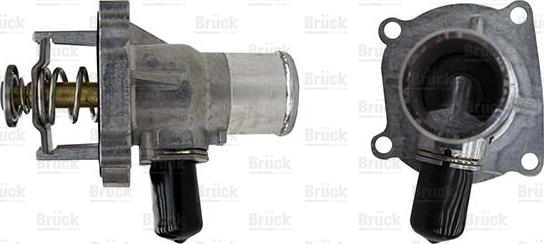 BRÜCK GERMANY 55577072 - Coolant thermostat / housing car-mod.net