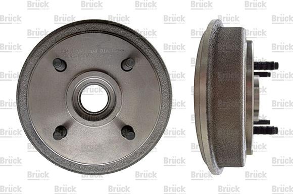 BRÜCK GERMANY 5841102501 - Brake Drum car-mod.net