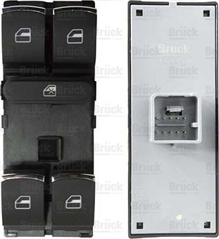BRÜCK GERMANY 5K4959857 - Relay, window regulator car-mod.net