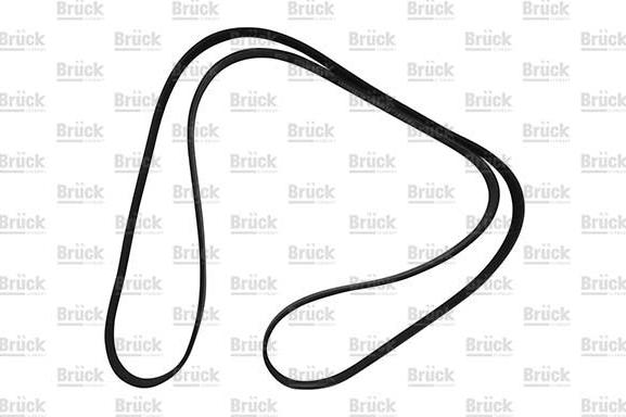 BRÜCK GERMANY 5X0260849A - V-Ribbed Belt car-mod.net
