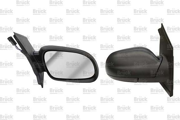BRÜCK GERMANY 5Z0857508A - Outside Mirror car-mod.net