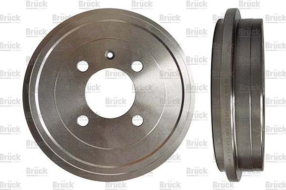 BRÜCK GERMANY 6X0609617A - Brake Drum car-mod.net