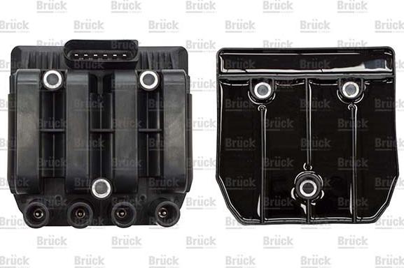BRÜCK GERMANY 06A905097 - Ignition Coil car-mod.net
