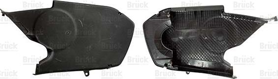 BRÜCK GERMANY 06A109108B - Cover, timing belt car-mod.net