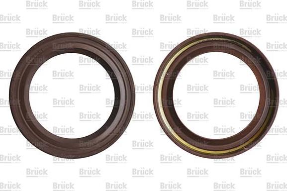 BRÜCK GERMANY 06H103085G - Shaft Seal, crankshaft car-mod.net
