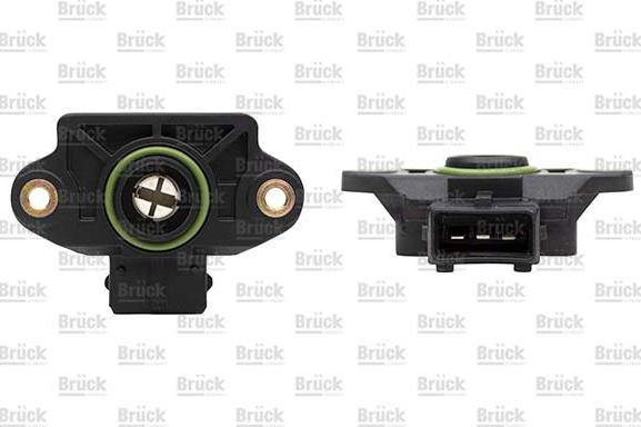 BRÜCK GERMANY 037907385Q - Sensor, accelerator pedal position car-mod.net