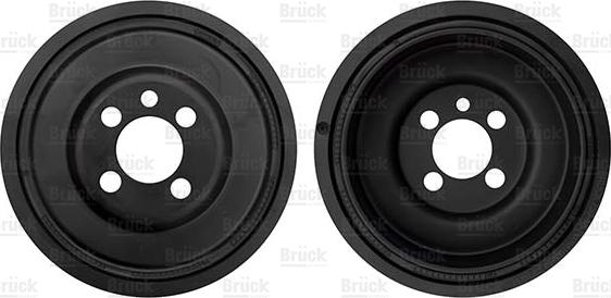 BRÜCK GERMANY 03G105243 - Belt Pulley, crankshaft car-mod.net
