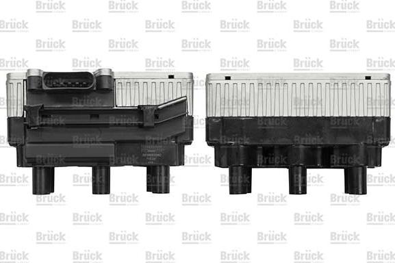 BRÜCK GERMANY 021905106C - Ignition Coil car-mod.net