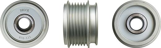 BRÜCK GERMANY 022903119C - Pulley, alternator, freewheel clutch car-mod.net
