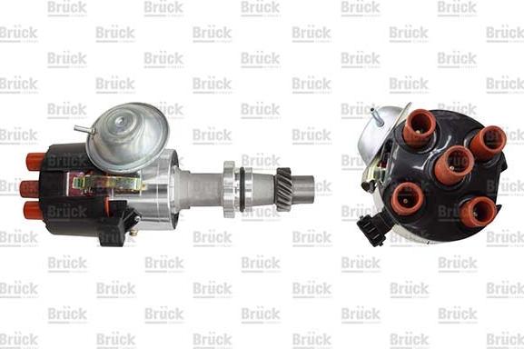 BRÜCK GERMANY 027905205L - Distributor, ignition car-mod.net