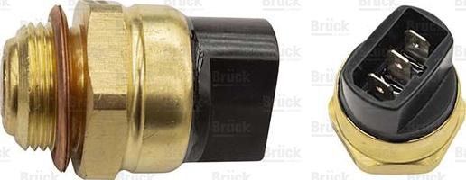 BRÜCK GERMANY 191959481C-A - Blower Switch, heating / ventilation car-mod.net