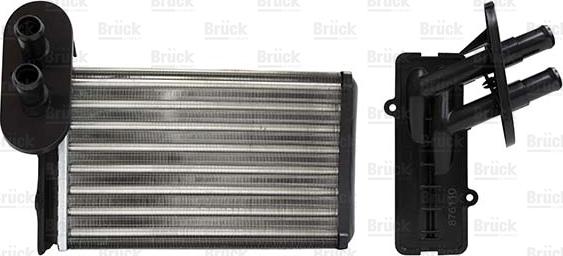 BRÜCK GERMANY 191819031F - Heat Exchanger, interior heating car-mod.net