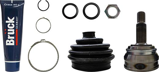 BRÜCK GERMANY 171498099B-EURO - Drive shaft Joint car-mod.net