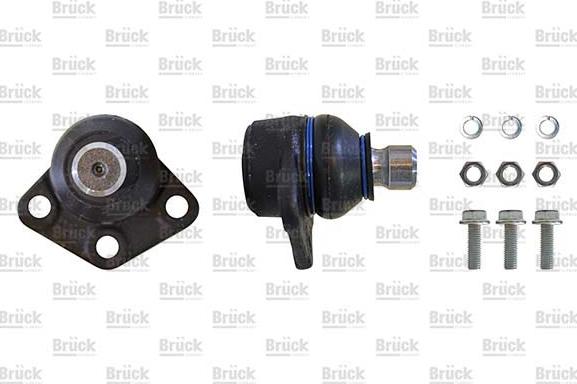 BRÜCK GERMANY 171407365F-EURO - Ball Joint, axle strut car-mod.net