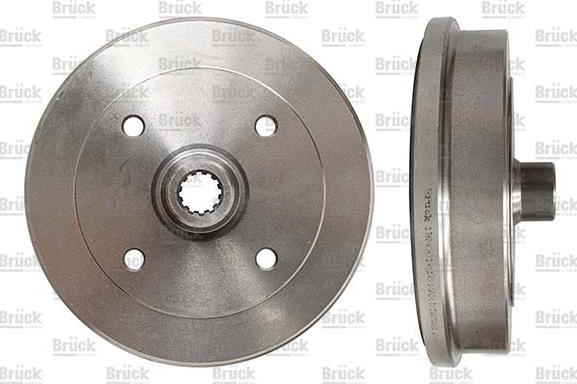 BRÜCK GERMANY 1BM501615 - Brake Drum car-mod.net