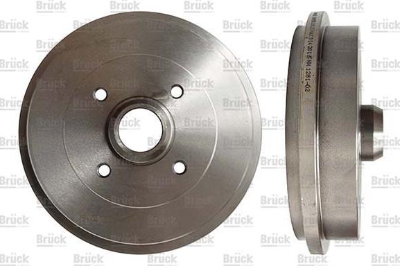 BRÜCK GERMANY 1H0501615 - Brake Drum car-mod.net