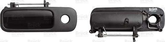 BRÜCK GERMANY 1J6827565B - Door Handle car-mod.net